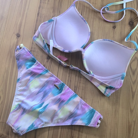 Victoria’s Secret The Hottie Sequin Halter Bikini - Picture 2 of 16